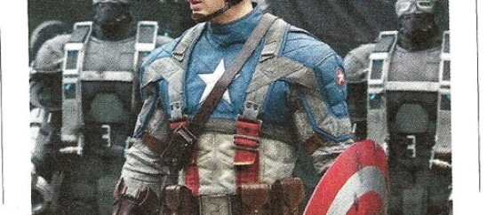Official Picture of Chris Evans as Captain America