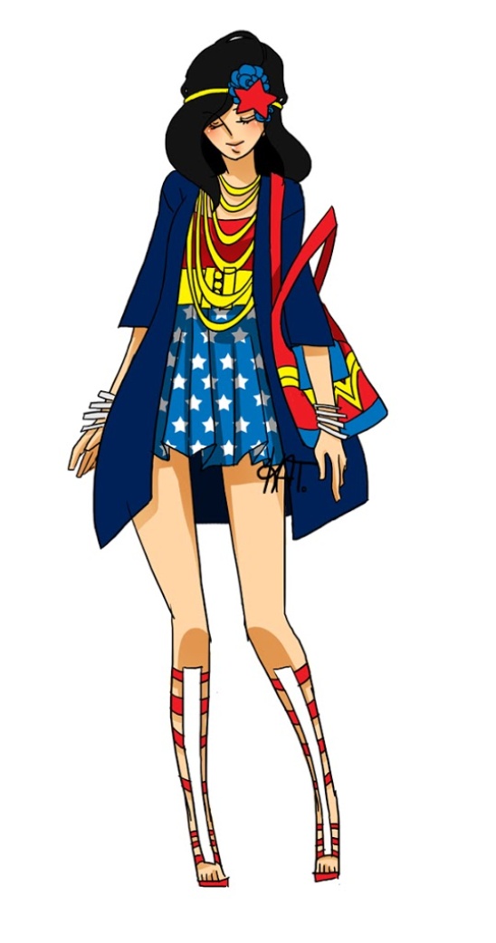 Superhero Costumes Reimagined as “Every Day” Outfits.