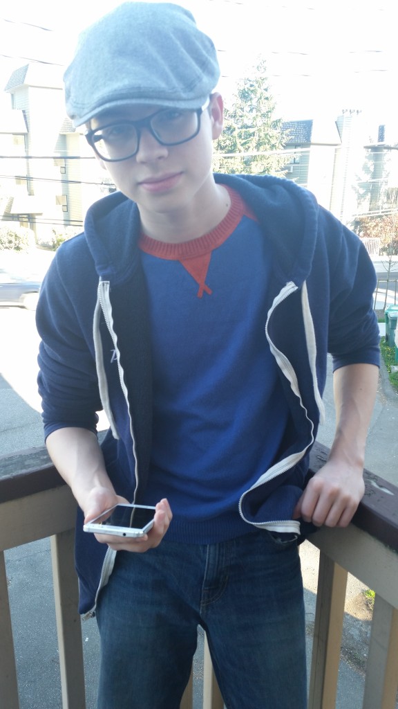 Nathan with Galaxy Alpha